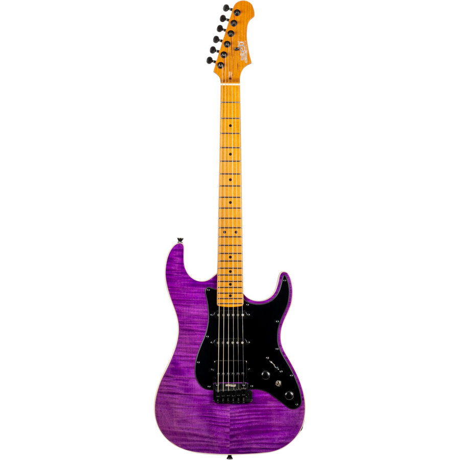 Jet Guitars JS-600 HSS Transparent Purple