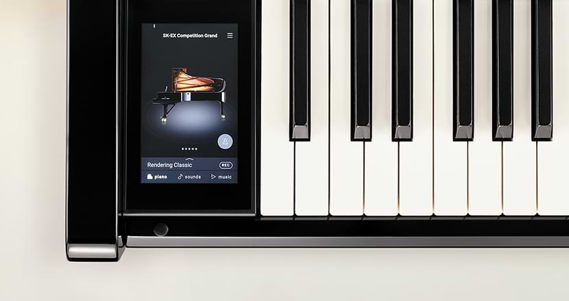 Kawai CA-701 musta digitaalipiano CA701 B (puukoskettimisto)