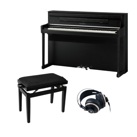 Kawai CA-901 B digitaalipiano + penkki ja kuulokkeet CA901