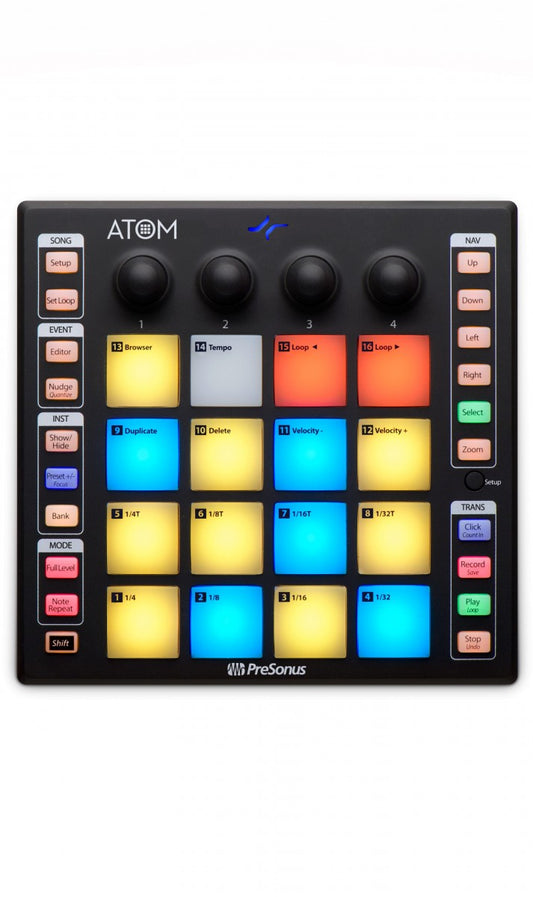 Presonus Atom USB Pad kontrolleri