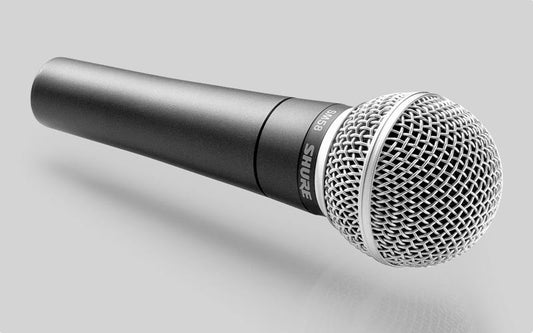 Shure SM58S on/off-kytkimellä